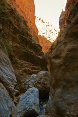 07-The gorge of a tributary of the Dades